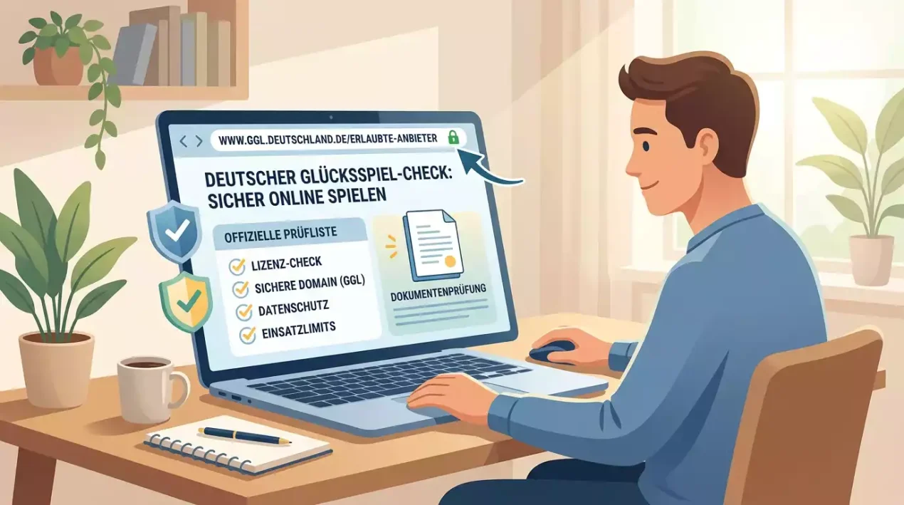 Ruhige Checkliste zur Prüfung einer deutschen Glücksspiel-Erlaubnis