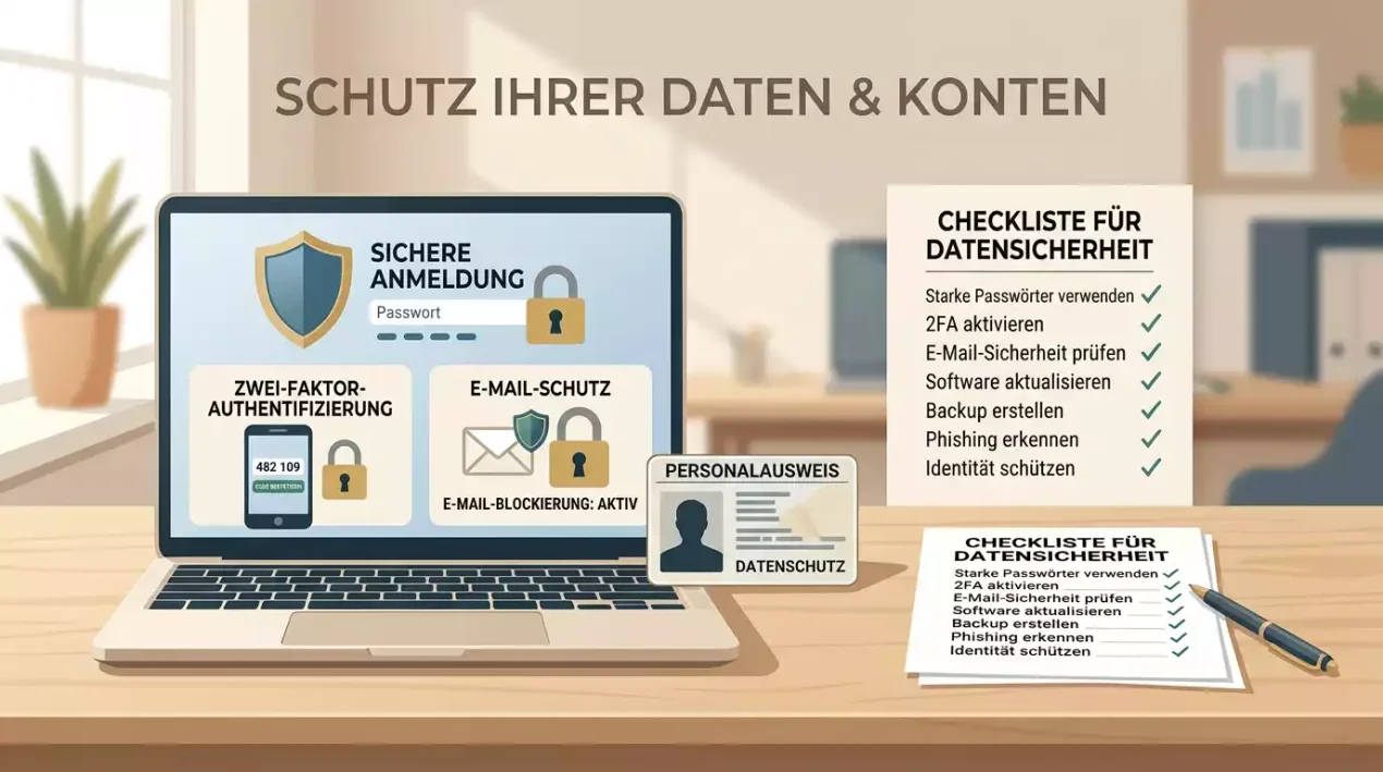 Sichere Prüfung von Ausweis, Konto und Login-Daten